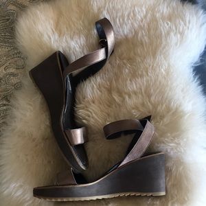 Ankle strap wedge sandals from Paul Green, Munich